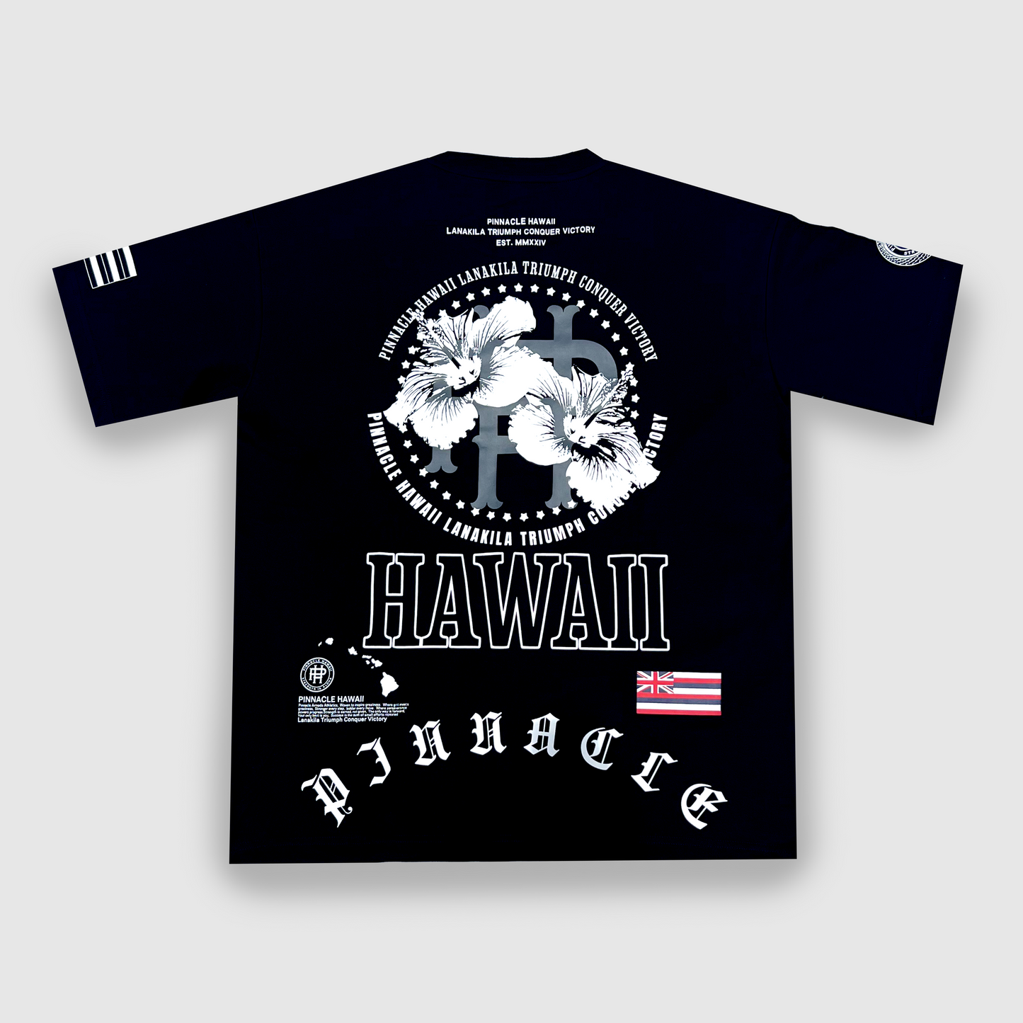 Flower of Fortune "Premium Fit" Oversized Tee (Black)