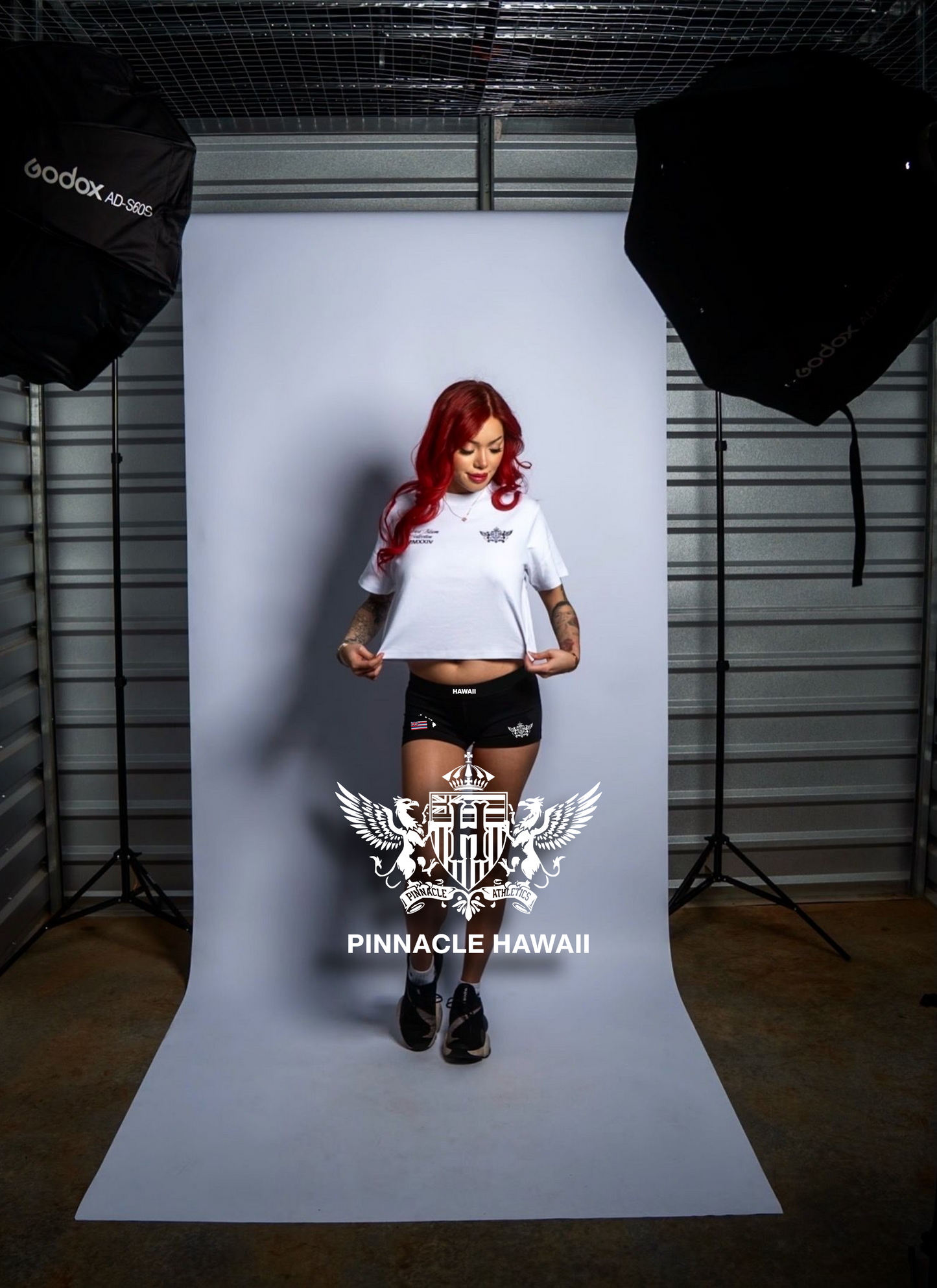 "Sacred Bloom Armada" Essence Tee (White)