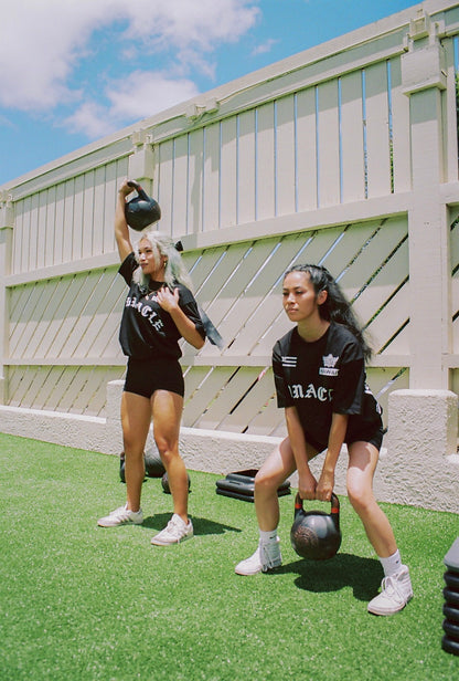 Heritage "Premium Fit" Oversized Tee (Black)