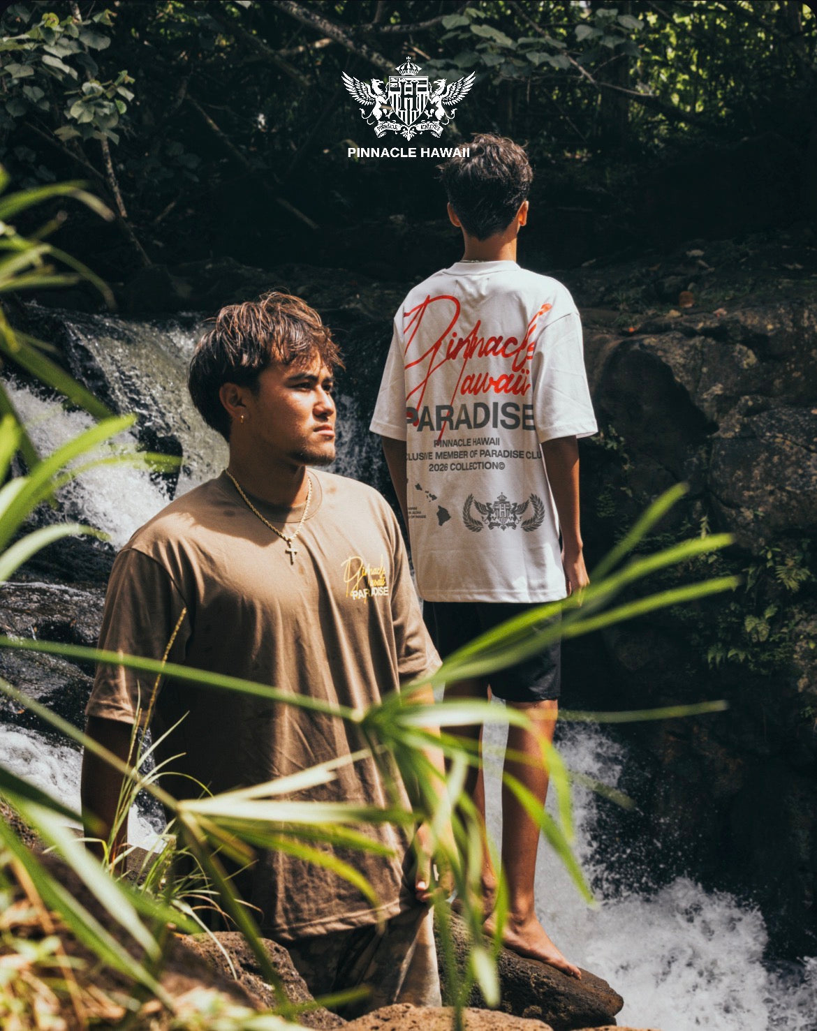 "Paradise Society" Premium Tee (Mocha)
