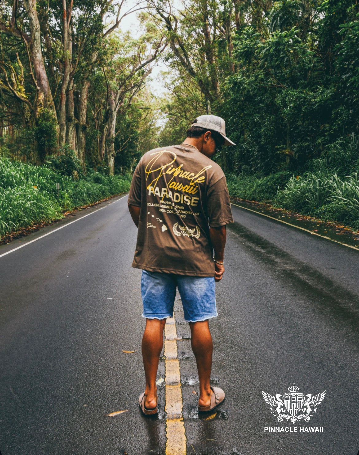 "Paradise Society" Premium Tee (Mocha)
