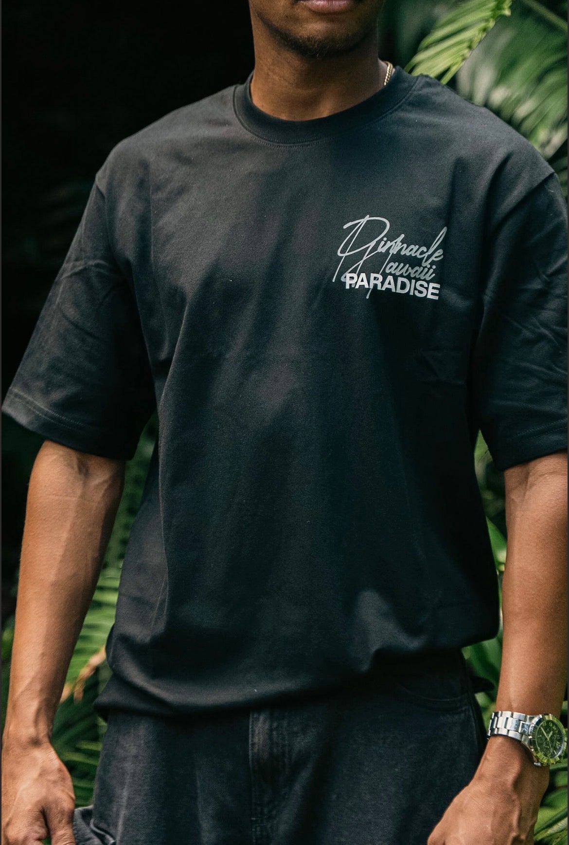 "Paradise Society" Premium Tee (Black)