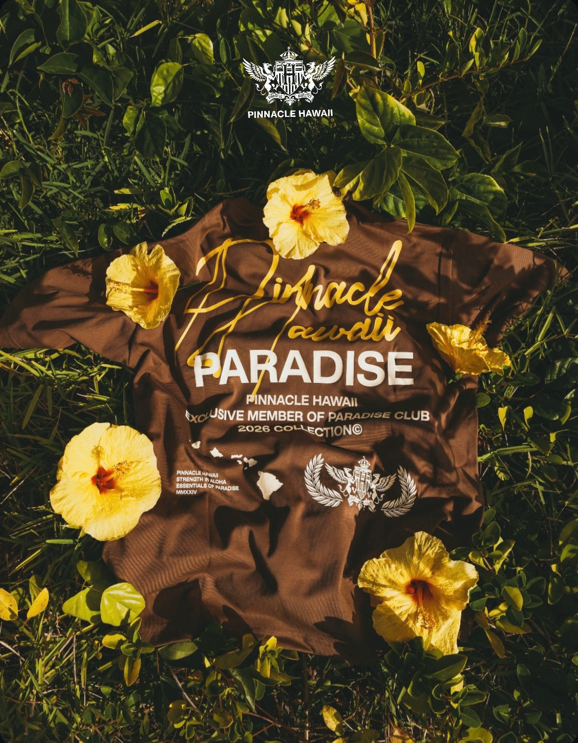 "Paradise Society" Premium Tee (Mocha)