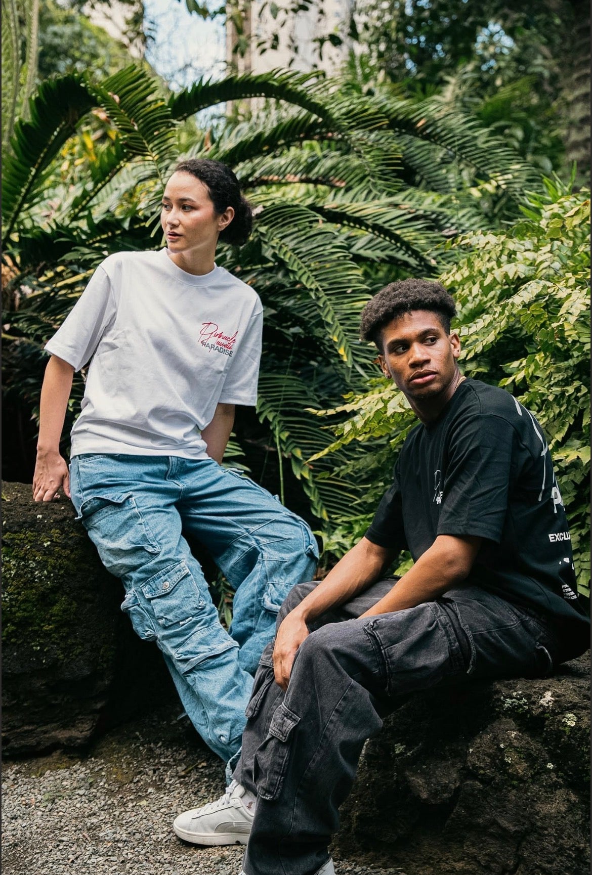"Paradise Society" Premium Tee (Black)