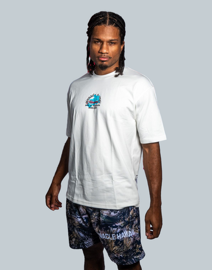 Sacred Bloom Blessings Tee (White)