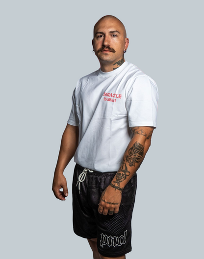 ʻĀnela Koa Casual Tee (White)