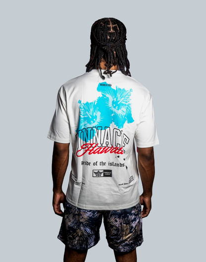 Sacred Bloom Blessings Tee (White)