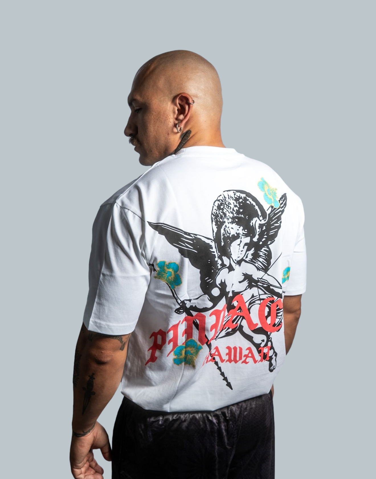 ʻĀnela Koa Casual Tee (White)