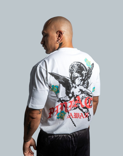 ʻĀnela Koa Casual Tee (White)