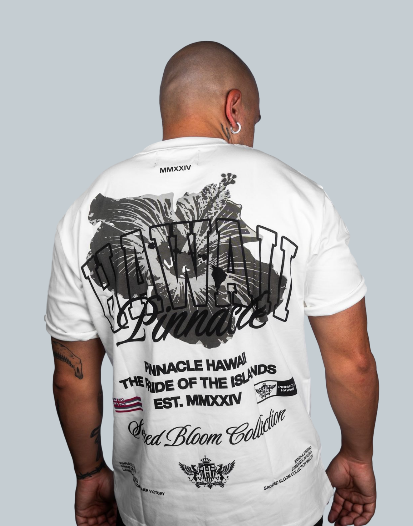"Sacred Bloom Armada" Premium Tee (White)
