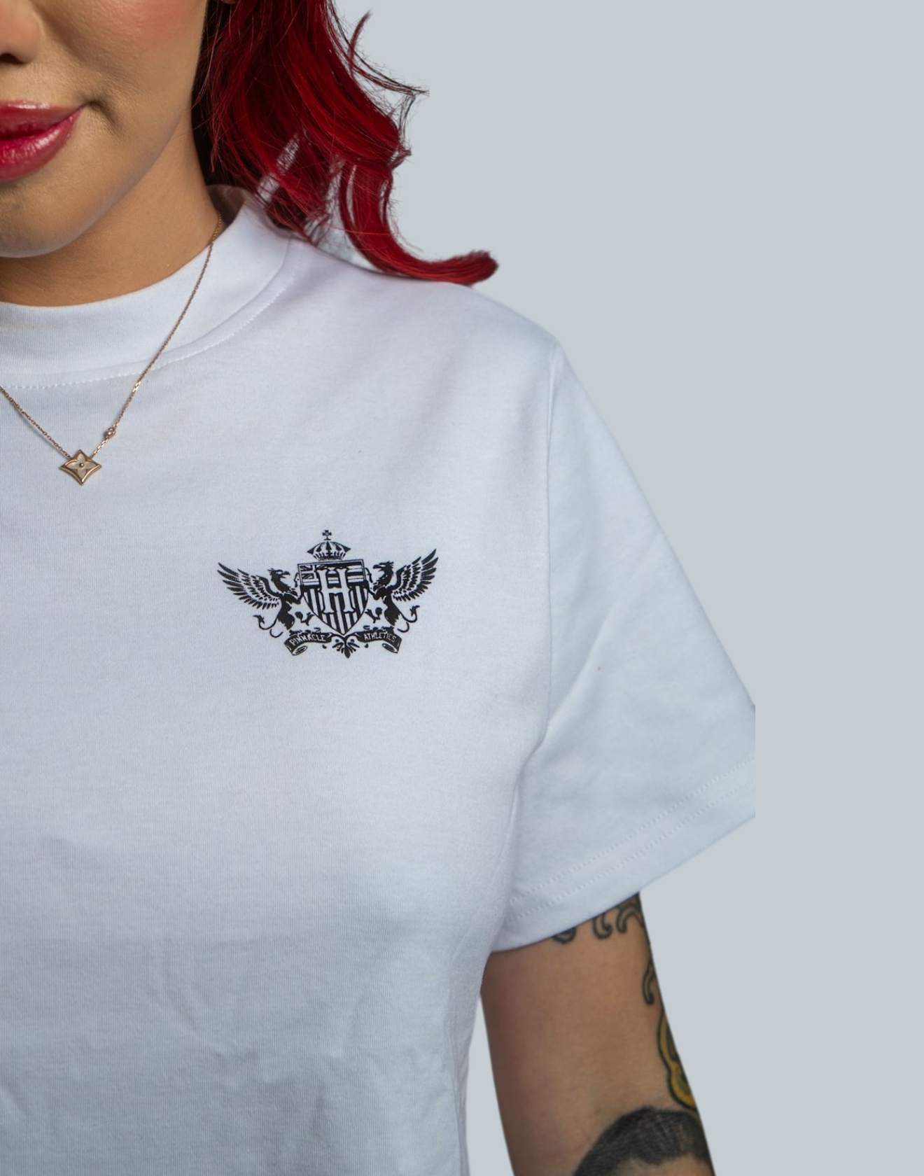 "Sacred Bloom Armada" Essence Tee (White)