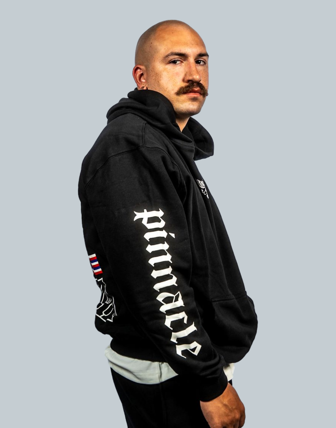 Flower of Fortune Vert Hoodie (Black)