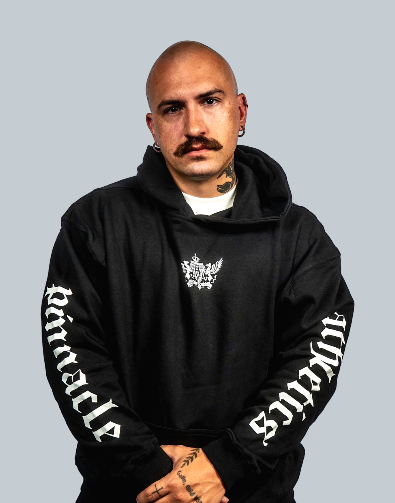 Flower of Fortune Vert Hoodie (Black)