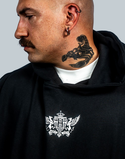 Flower of Fortune Vert Hoodie (Black)