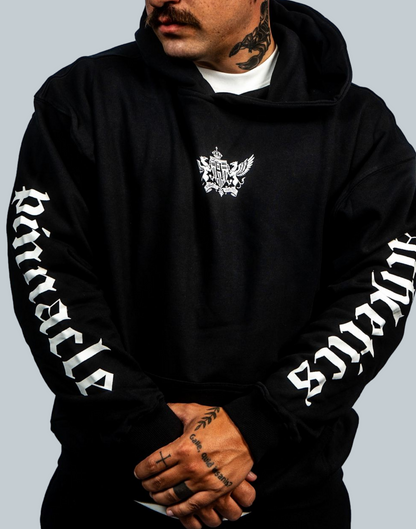 Flower of Fortune Vert Hoodie (Black)