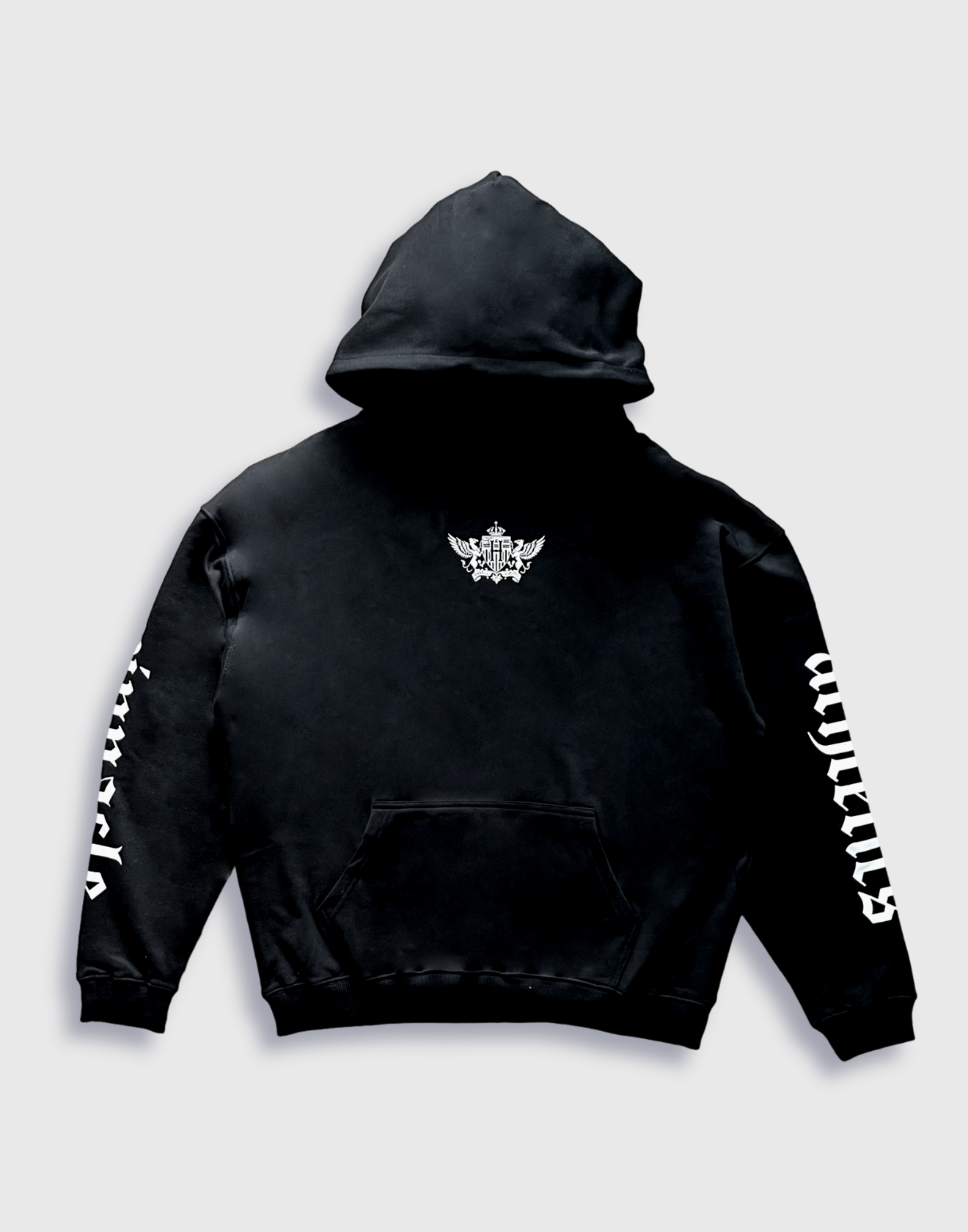 "Flower of Fortune" Vert Hoodie (Black)