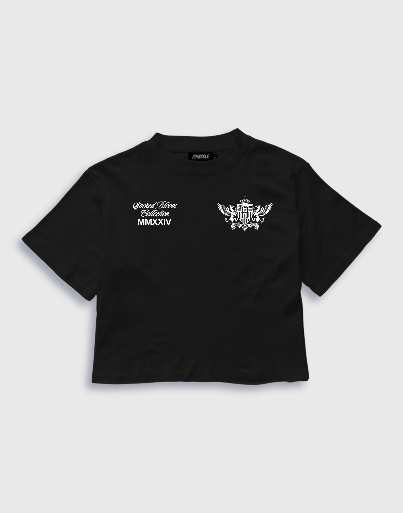 Women's "Sacred Bloom Armada" Essence Tee (Black)