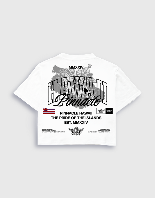 "Sacred Bloom Armada" Essence Tee (White)