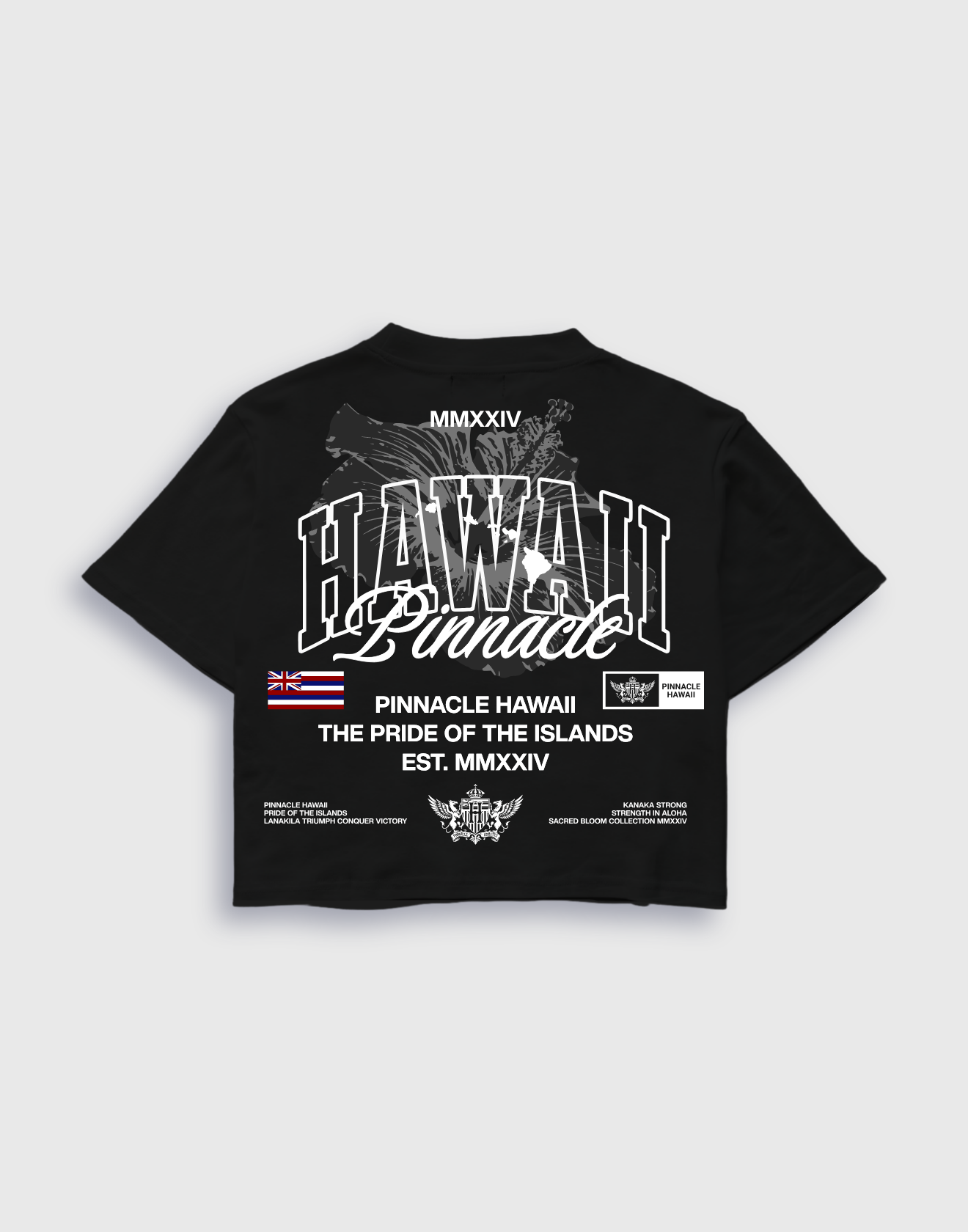 Women's "Sacred Bloom Armada" Essence Tee (Black)