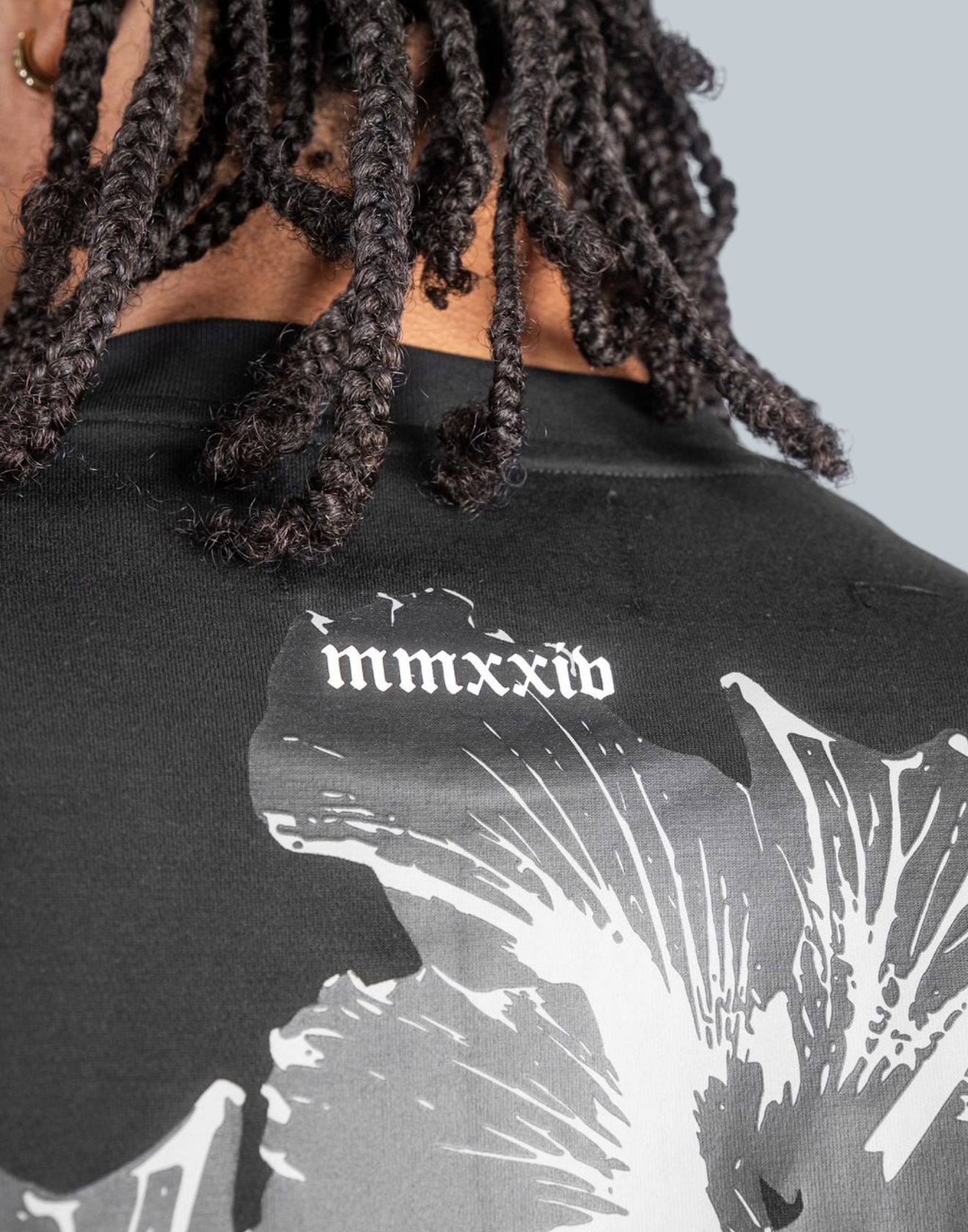 "Sacred Bloom Blessings" Premium Tee (Black)