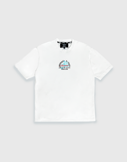 "Sacred Bloom Blessings" Premium Tee (White)