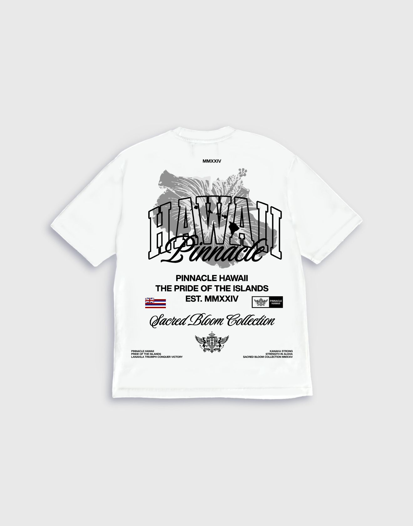 "Sacred Bloom Armada" Premium Tee (White)