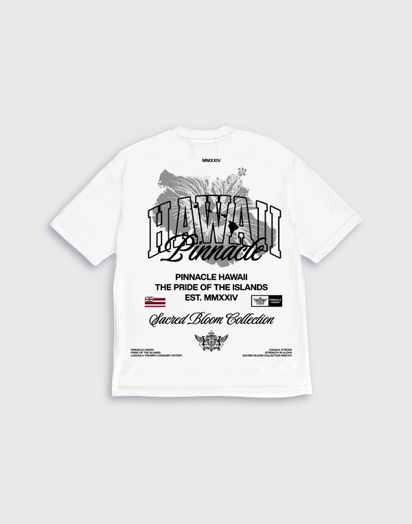 "Sacred Bloom Armada" Premium Tee (White)