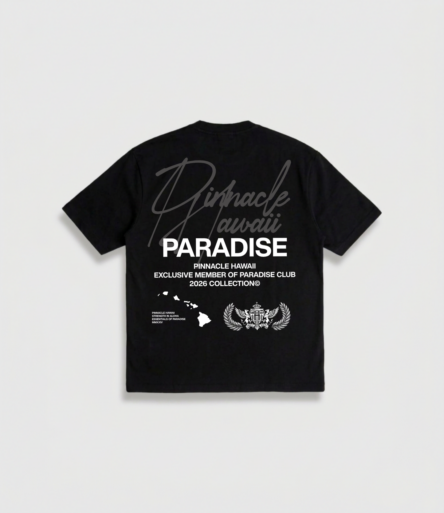 "Paradise Society" Premium Tee (Black)