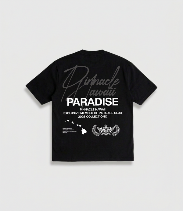 "Paradise Society" Premium Tee (Black)