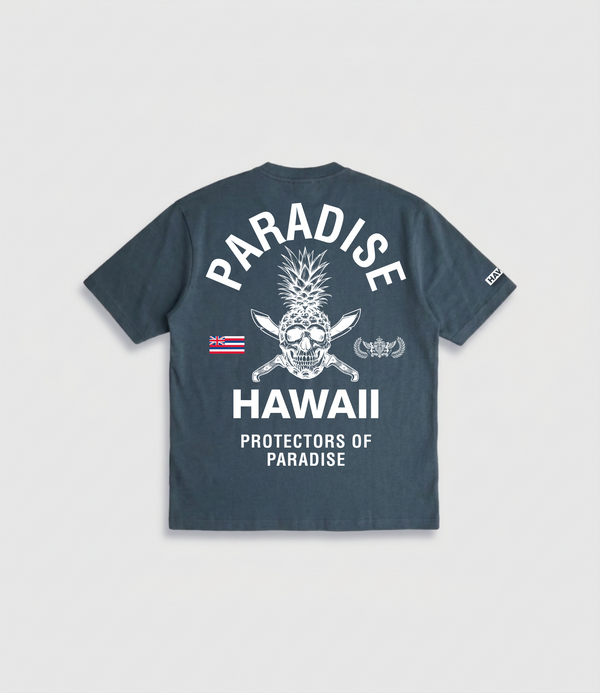 "Protectors of Paradise" Premium Tee (Pacific Blue)