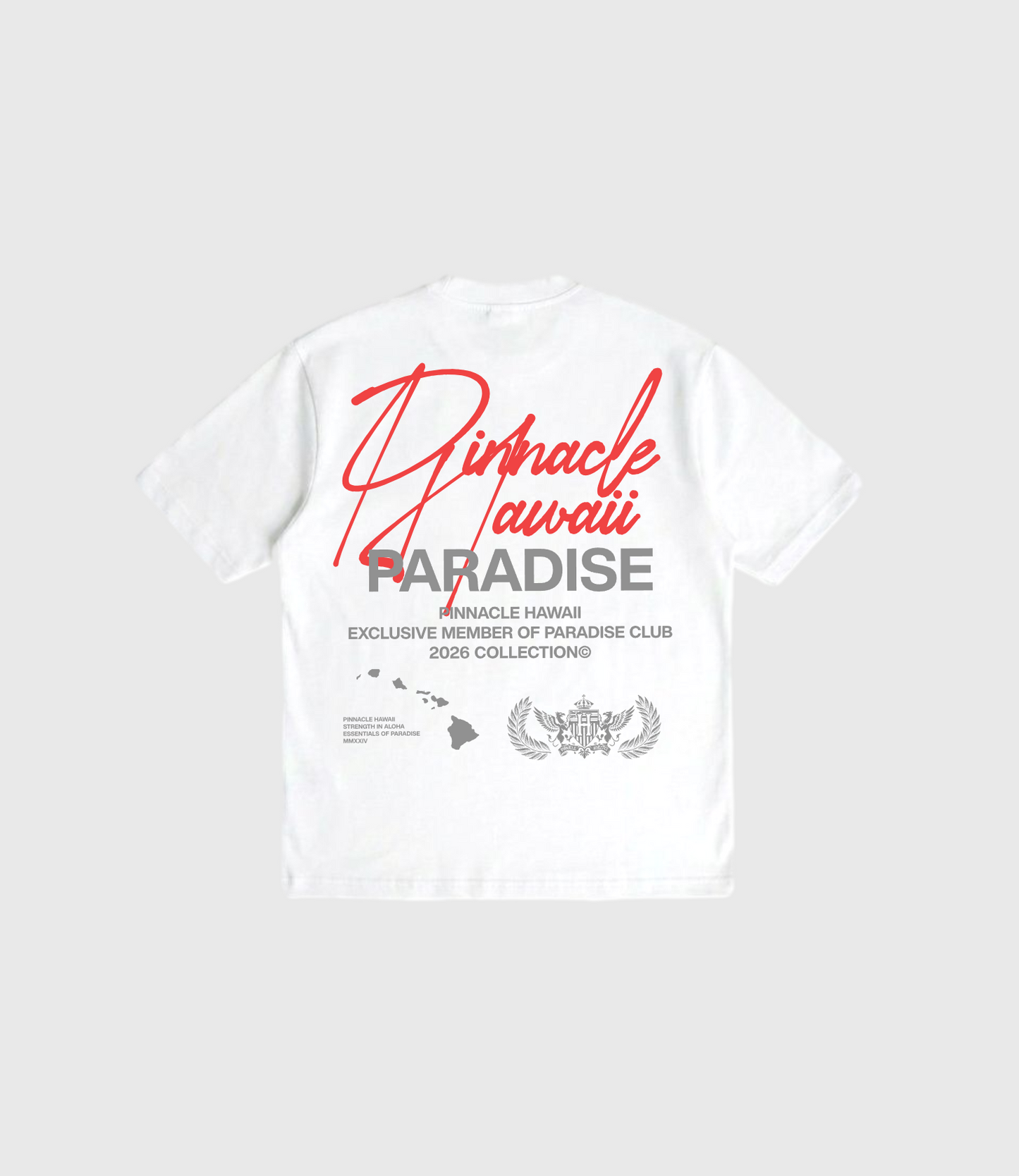 "Paradise Society" Premium Tee (White)
